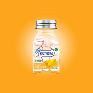 都市牧場芒果味爽口含片瓶裝