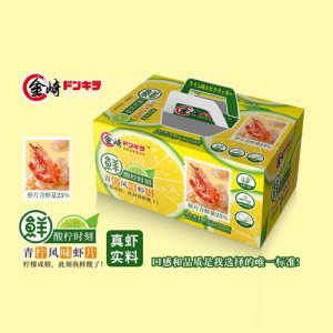 金崎蝦片青檸風(fēng)味箱裝25克x4包