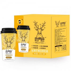 鹿角巷絲滑芒果四季奶蓋120克x16杯