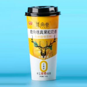 雅贊鹿角巷真果粒奶茶芒果味120g