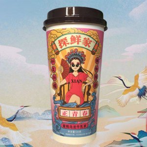 探險家正青春蜜桃烏龍牛乳茶125g