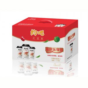 約吧紅豆奶茶箱裝18杯