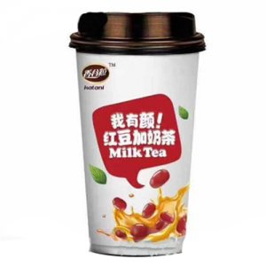 香谷粒紅豆奶茶