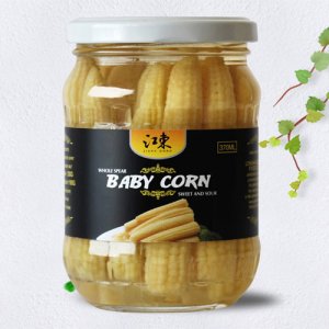 江東玉米筍罐頭玻璃瓶裝