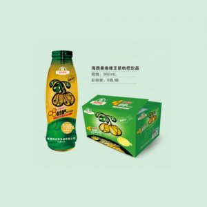 海西果緣蜂王漿枇杷飲品綠瓶