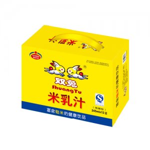 雙兔米乳汁245mlX12