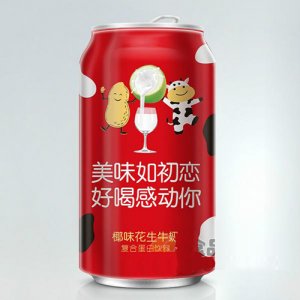 春都椰味花生牛奶復合蛋白飲料