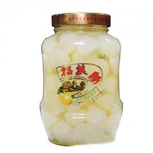 福美多糖水梨球罐頭罐裝