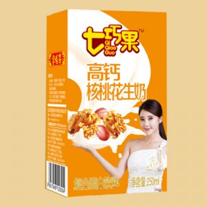 七巧果高鈣核桃花生奶250ml