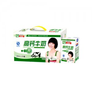 栗子園高鈣牛奶250mlx24盒