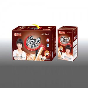 栗子園無糖黑牛奶250x20盒