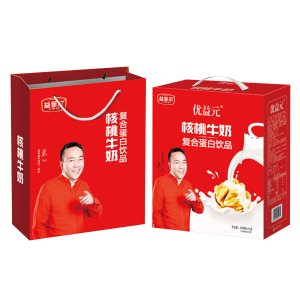 益菲爾核桃牛奶250mlx12盒