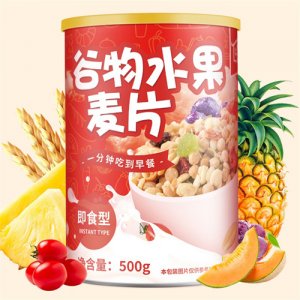 粟籽磨坊谷物水果麥片500g