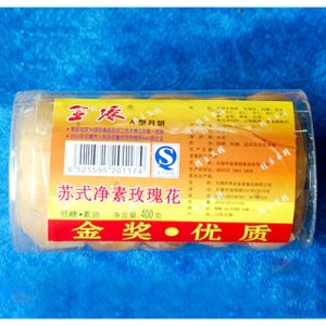 金緣蘇式凈素玫瑰花月餅