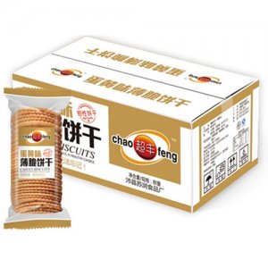 超豐蛋黃味薄脆餅干