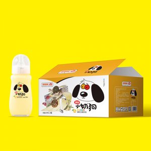 團友小奶狗黃桃鈣鐵鋅芝士酸奶