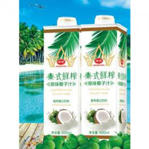 椰麗泰式鮮榨椰子汁600ml