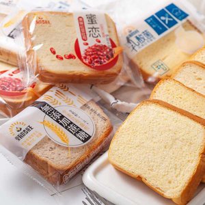 甄嘜旺全麥吐司面包稱重