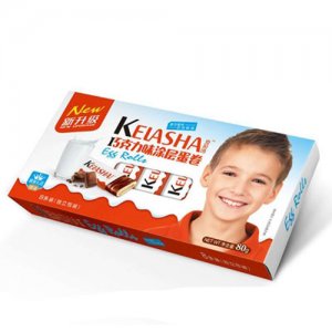 飛天貓巧克力味涂層蛋卷80g