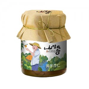 山生有杏風味杏仁180g