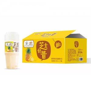 浩明芝士奶昔菠蘿果粒乳酸菌飲品