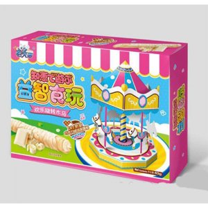 飛天貓益智食玩巧克力涂層蛋卷45克