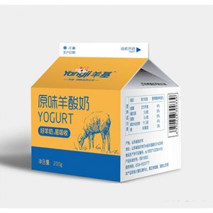 羊基原味酸羊奶屋頂盒裝200g