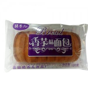 酷香兒香芋味面包120克散裝