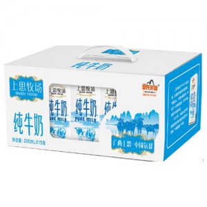 皇氏乳業純牛奶200mlX15盒