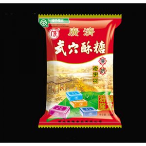 廣濟酥糖300g綠葉袋裝