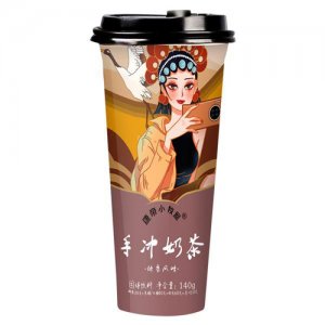 康帝小牧屋手沖奶茶烤香風味固體飲料140g