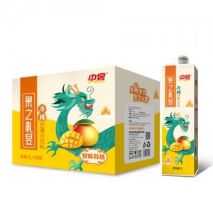 中昱冷榨芒果汁飲料1LX8