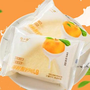乃一口黃桃味蛋糕袋裝