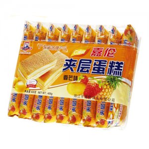 嘉倫夾層蛋糕（香芒味）