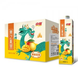 中昱冷榨芒果汁飲料1.5LX6盒
