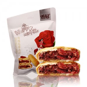 香冠玫瑰花茶點