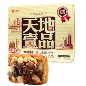 天地壹品伍仁金腿月餅740g