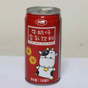 四洲牛奶仔含乳飲料180ml