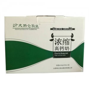 汾太特倫牧業濃縮高鈣奶250mlx12盒