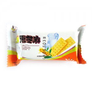 青屏黑芝麻韌性餅干
