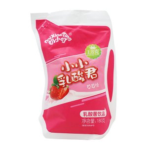奶小叮乳酸菌飲品草莓味180g