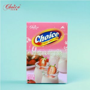 巧艾斯草莓布丁粉75g