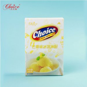 巧艾斯芒果味冰淇淋粉100g