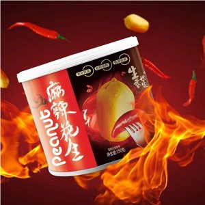 大洋麻辣花生150g