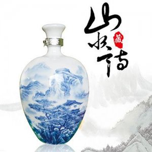 金祥46°依山傍水壇裝酒2500ml