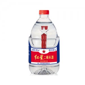 北京紅星二鍋頭60度5L大容量桶裝