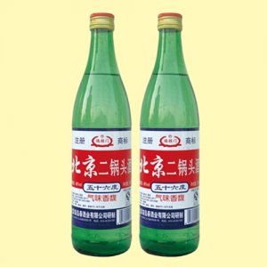 德勝門北京二鍋頭酒500ml綠瓶裝