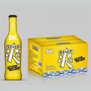 爽克蘇打酒黃標275mlx24瓶