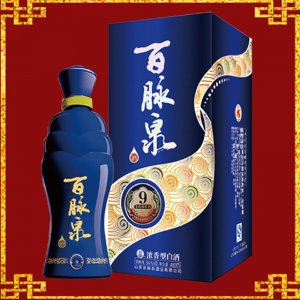 百脈泉九年濃香型白酒34度
