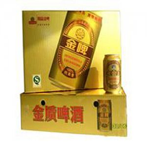 山東藍泉啤酒金啤